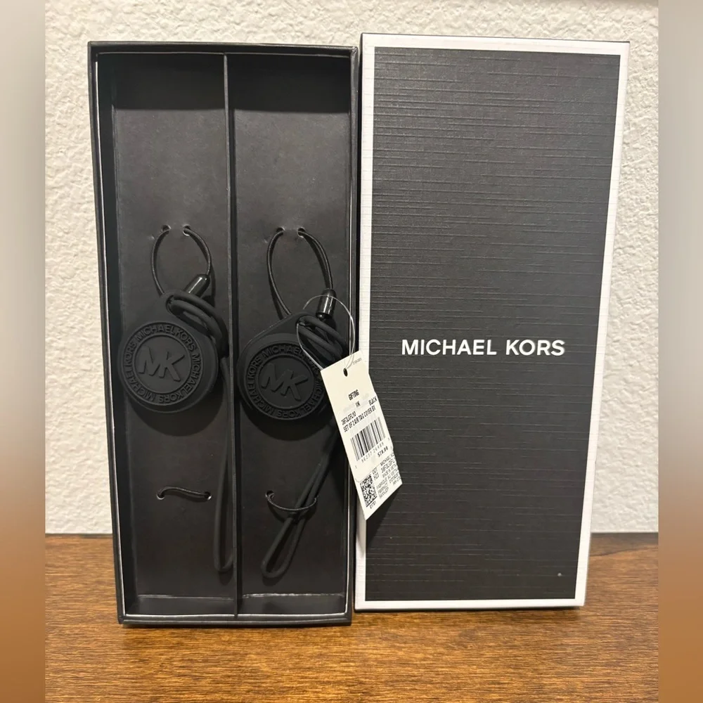 Michael Kors Black Air Tag Covers